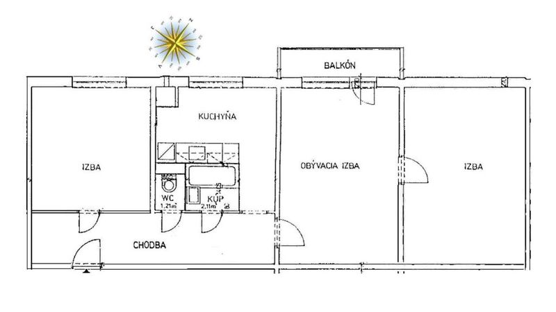 REZERVOVANÉ 3-izbový byt, Banská Bystrica, Družby, 65 m2 | 165.000 €  | foto