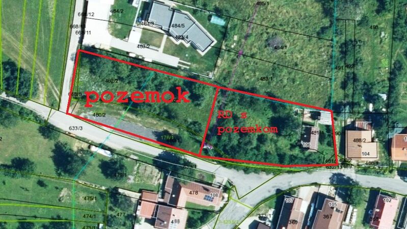 Pozemok pre RD - rodinné domy, Horné Pršany, 2637 m2 | 409.940 €  | foto